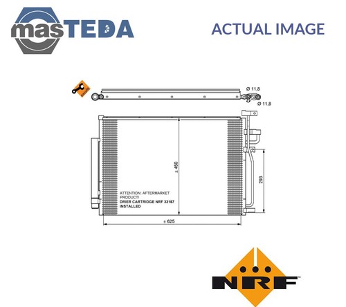 35775 A/C KLIMAANLAGE KONDENSATOR NRF NEU OE ERSATZ - Bild 1 von 6