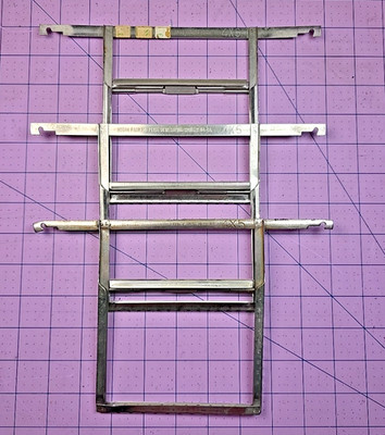 Kodak Film and plate Developing Hanger ① Lot of 3 KODAK 4x5 No 4A Film & Plate Developing Stainless Hangers