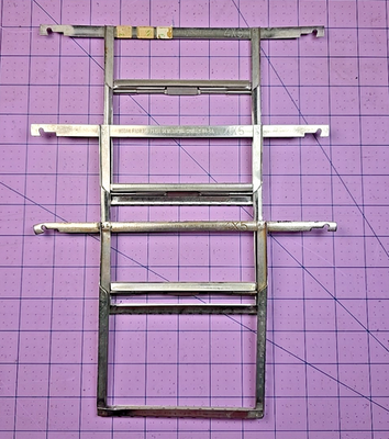 Kodak Film and plate Developing Hanger ① Lot of 3 KODAK 4x5 No 4A Film & Plate Developing Stainless Hangers