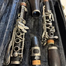 Selmer Signet Clarinet 100 Wooden Bb Orig Case S1 Mouthpiece USA Instrument Vtg