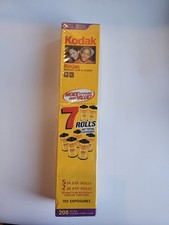 Kodak 200 35mm Color Print Film 7 Rolls 192 Bright Sun Exposures Exp 07/2005