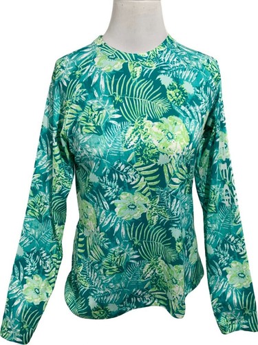 Columbia PFG Omni-Shade Damen Medium grün Langarm Angeln T-Shirt - Bild 2 von 8