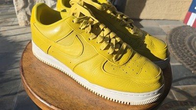 NikeLab Air Force 1 Low ''Bright Citron'' 905618-701 US Men's 13