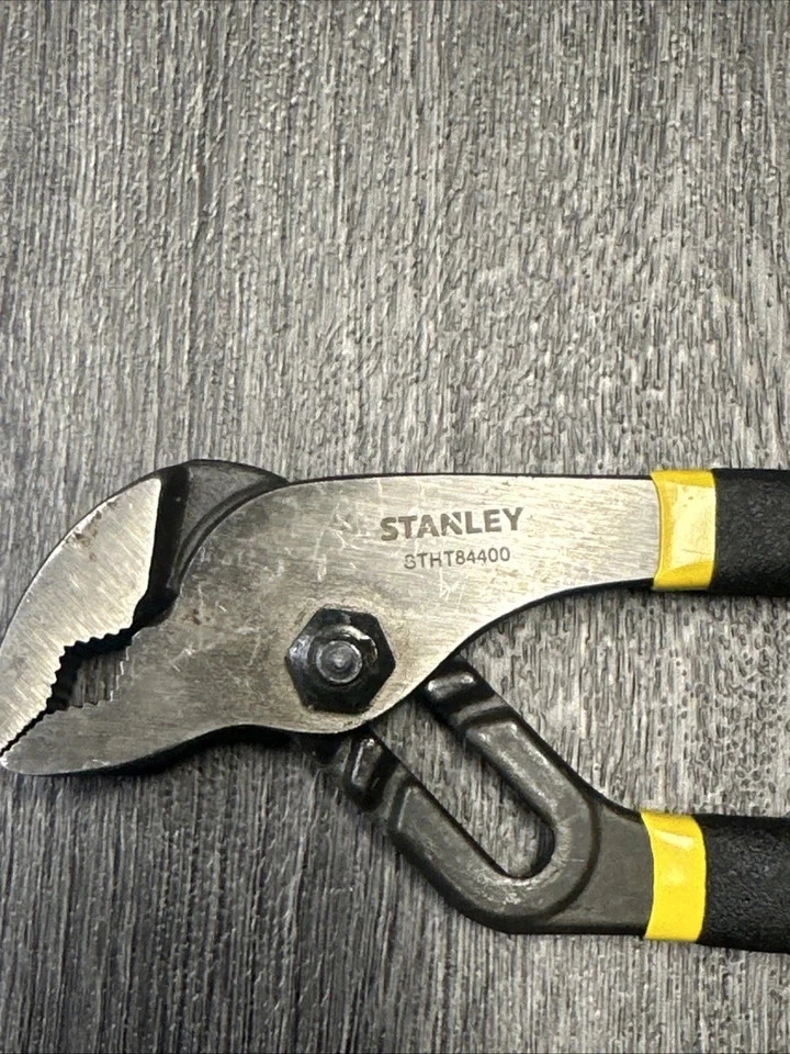 Alicates de bloqueo de canal de junta ranurada Stanley 8" pulgadas nuevos STHT84400 Foto 3 de 4