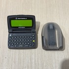 Motorola Talkabout Pager/Beeper w/Clip Black “Untested” Won’t Turn On Buy As Is.