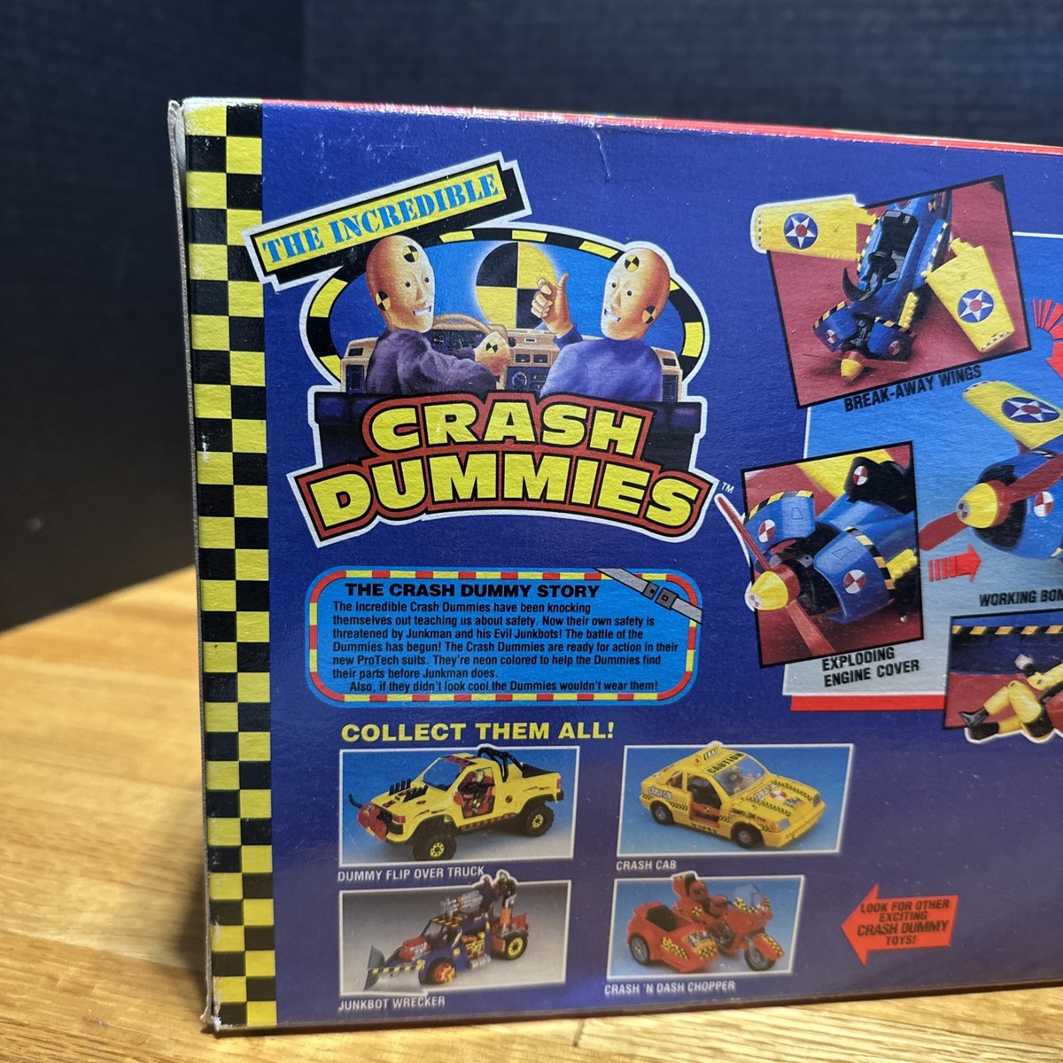 SEALED * TYCO CRASH TEST DUMMIES | CRASH PLANE | 1992 | eBay