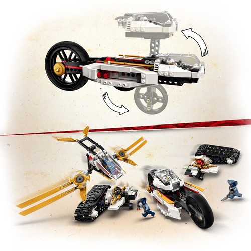 LEGO Ninjago Ultrasonic Raider 71739 Toy Ninja Vehicle Boys Ages 9 and up - Picture 6 of 9