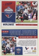 2020 Panini Prestige Worldwide Xtra Points Blue Deshaun Watson #WW-DW