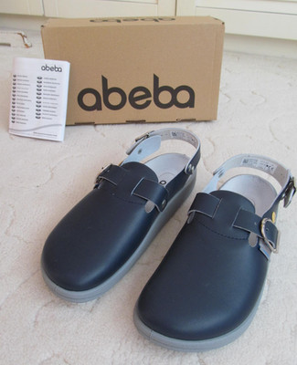 ABEBA ESD Berufsschuhe rubber Clog ESD 5150 Arbeitsschuhe Schuhe marine Gr. 44