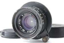 Objectif grand angle noir Nippon Kogaku W Nikkor C 3,5 cm f/2,5 pour L39 LTM ...