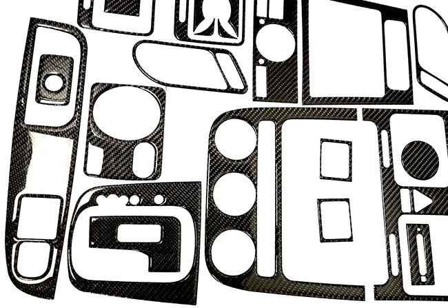 Interior Carbon Fiber Dash Trim Kit for Volkswagen GTI / Rabbit 2006 - 2009 - Изображение 2 из 4