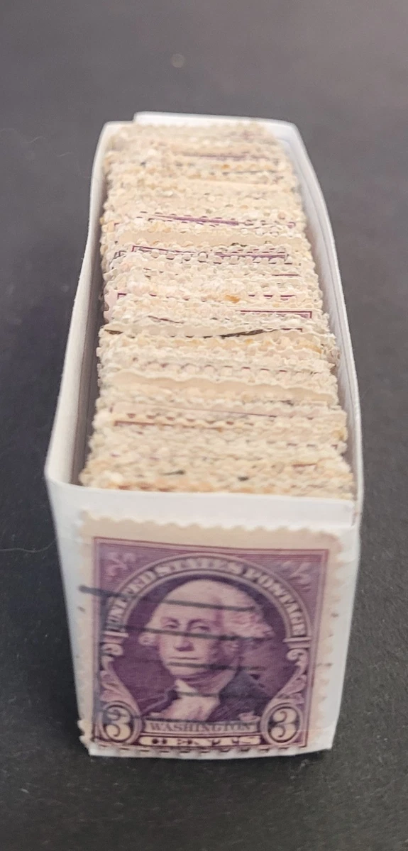25+ 3 Cent Washington Purple Used US Stamps (1901-Now) for sale