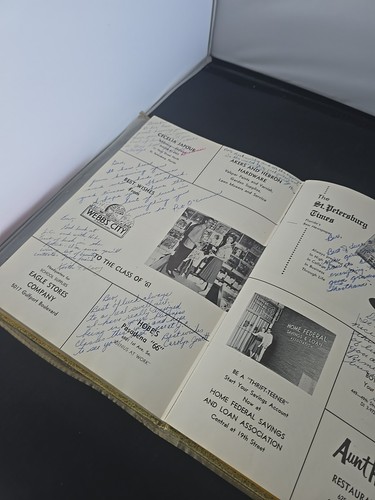1961 BOCA CIEGA YEARBOOK TREASURE CHEST GULFPORT FL ESTATE FIND - Picture 10 of 16