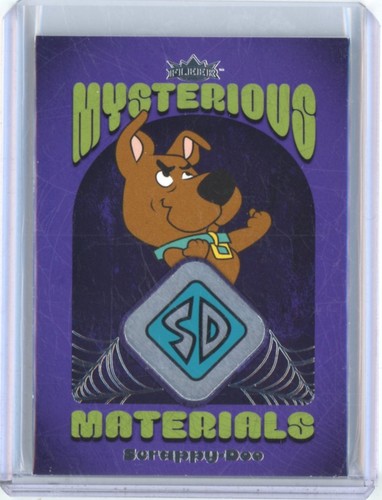 2025 SCRAPPY-DOO UD FLEER SCOOBY-DOO #MV-10 MYSTERIOUS MATERIALS DOG TAG RELIC