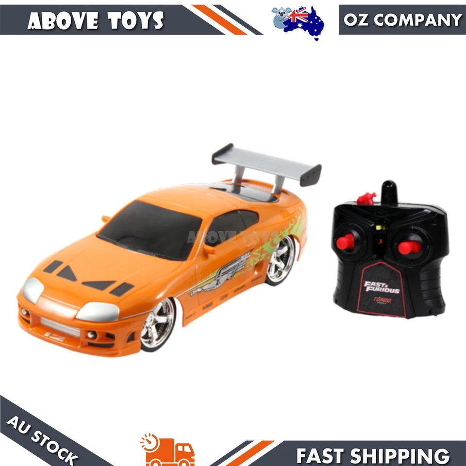 Jada 1:16 Scale Fast & Furious 1995 Toyota Supra Remote Control Car Model - Image 3 of 4