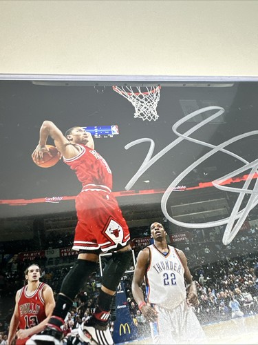 Derrick Rose Signed Autographed 8x10 Photo Chicago Bulls Inscribed #1 GA COA - Picture 2 of 6