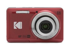 Kodak FZ55 Digitalkamera mit Zubehörpaket  ( 32GB Tasche ) Neuware FZ 55 rot