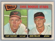 1965 Topps Baseball 49 Baltimore Orioles Rookie Stars, Blefary / Miller EX