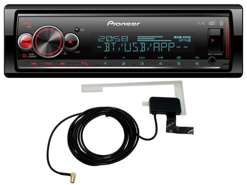 Pioneer Bluetooth DAB USB Lenkrad Autoradio für Hyundai IX55 2009-2012 silber - Bild 2 von 11