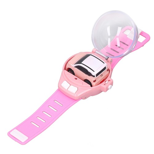 (Pink)Mini Remote Control Car Watch Toys Detachable USB Charging Wrist RacE FA - Picture 24 of 24