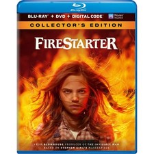 Firestarter (2022) - Collector's Edition Blu-ray + DVD + Digital, New DVDs