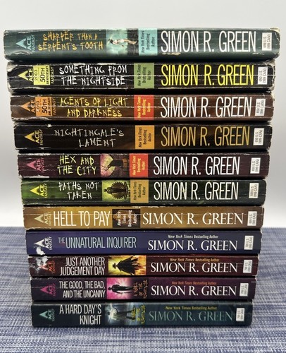 Simon R Green The Nightside Series Lot Of 11 Books Ace Fantasy PB