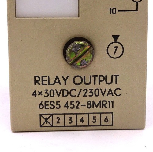 Digital Output Module 6ES5452-8MR11-C Siemens 30VDC/230VAC 4 Outputs - Picture 4 of 4