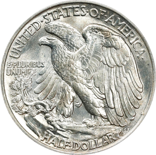 1946 P Walking Liberty Half Dollar PCGS MS65 OGH Gen 1.2 Rattler - Bild 4 von 4
