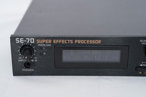 Boss SE-70 Stereo Effects Processor used Harf Rack Multi Effector - Picture 3 of 11