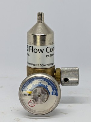 MSA Gasregler Durchflussregelung - Durchflussrate 0,25 Ltr/Min (467895) - UK-Verkäufer R1