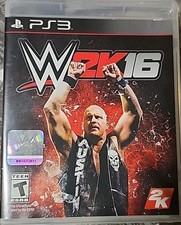 WWE 2K16 (Sony PlayStation 3, 2015) PS3 WWE Video Game Rated T Teen