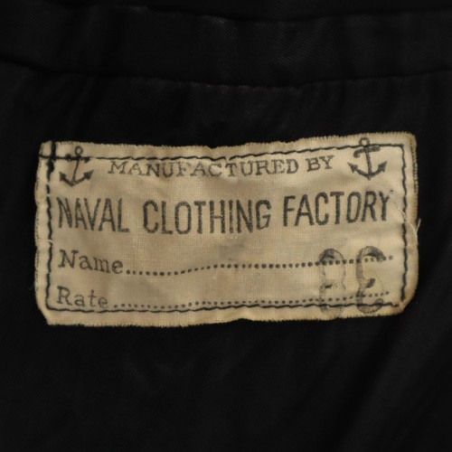 Cappotto Melton Pea US NAVY anni 40 10 bottoni vintage NAVAL ABBIGLIAMENTO FACTORY uomo - Foto 12 di 12