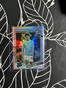 2023-24 Panini Donruss FIFA #178 Oscar Bobb Optic Silver Holo Rated Rookie SP