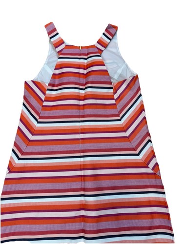 NWT Trina Turk Visalia Pink Orange Striped Sleeveless Sheath Dress Women’s Sz6 - Picture 12 of 12