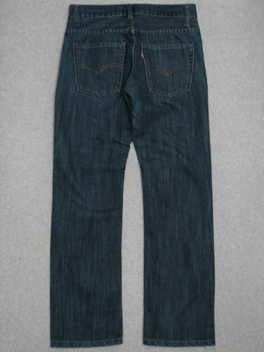 RA15406 2012 **LEVI'S** 511 SKINNY JEANS YOUTH sz16R (msr 28"x28") DARK BLUE - Picture 2 of 6