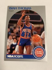 1990 NBA Hoops Detroit Pistons Isiah Thomas