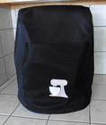 Kitchen Aid Mixer Cover black with embroidered pink mixer
