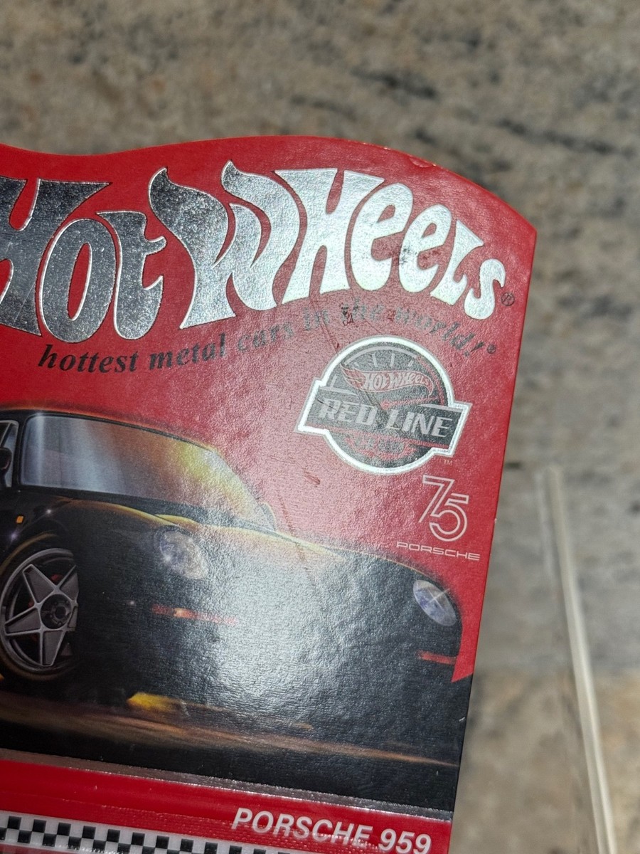 2023 Hot Wheels Red Line Club RLC Exclusive - Black Porsche