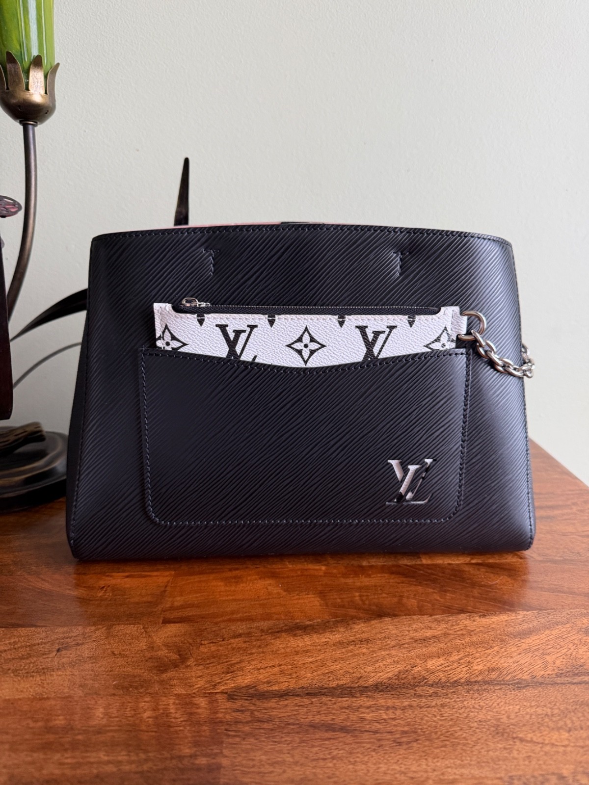 Louis Vuitton Marelle Tote MM Epi Noir PRISTINE CONDITION. SOLD OUT!! image 2