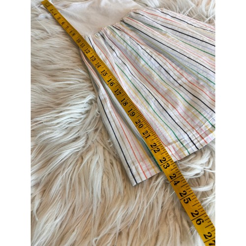 Baby Gap Girls Striped 100% Cotton Crossback Tank Dress Summer White Size 4 Year - Picture 13 of 13