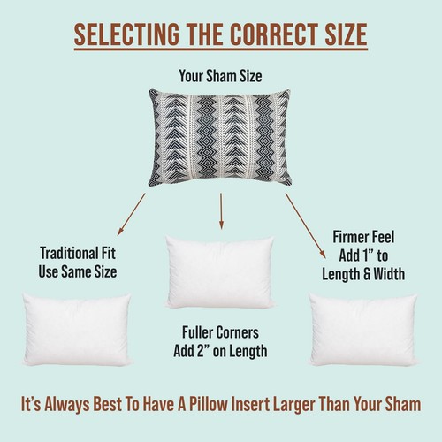 Synthetic Down Pillow Insert - 16x26 Down Alternative Pillow, Ultra Soft, Lar... - Picture 2 of 8