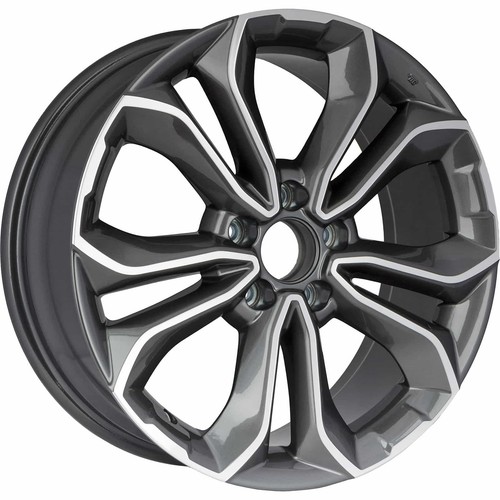 18x7.5 Machined Charcoal Alloy Wheel Rim for 2020-2022 Honda CRV CR-V - 63161 - Picture 2 of 7