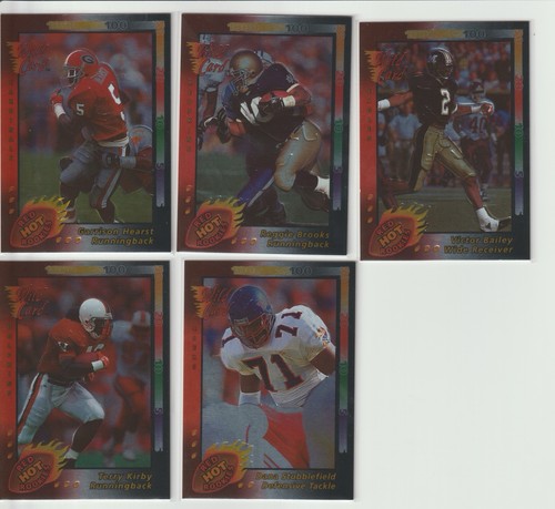 Wild Card 1993 Field Force/Red Hot Rookies RC Complete Set Rice, Montana, Favre - Picture 2 of 23