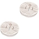 2pcs faltbare badebade isolierte Abdeckisolierung Deckel falten falten