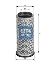UFI Luftfilter 27.602.00 Filtereinsatz für LANDROVER DISCOVERY 1 LJ RANGE ROVER