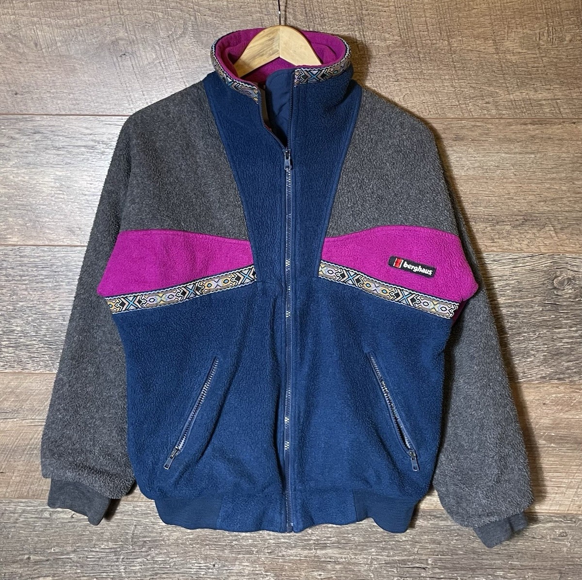 Vintage Berghaus Chinook XCT Fleece Windstopper Gore-XCR Polarlite