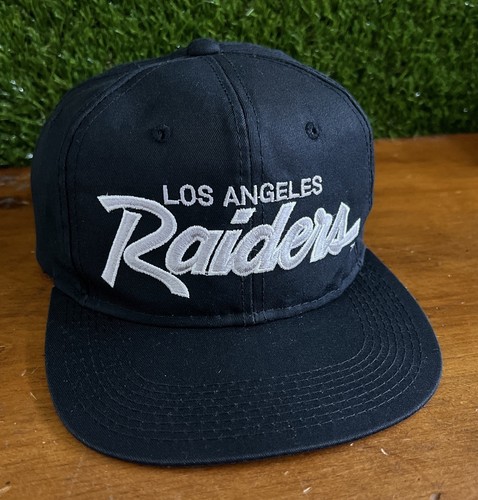 Vintage Sports Specialties Los Angeles Raiders Script Mütze Snapback Twill 90er - Bild 3 von 13