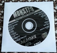 MONSTER HITS KARAOKE CDG DISCS FEMALE CLASSIC COUNTRY PATSY CLINE,JUDDS MH1005