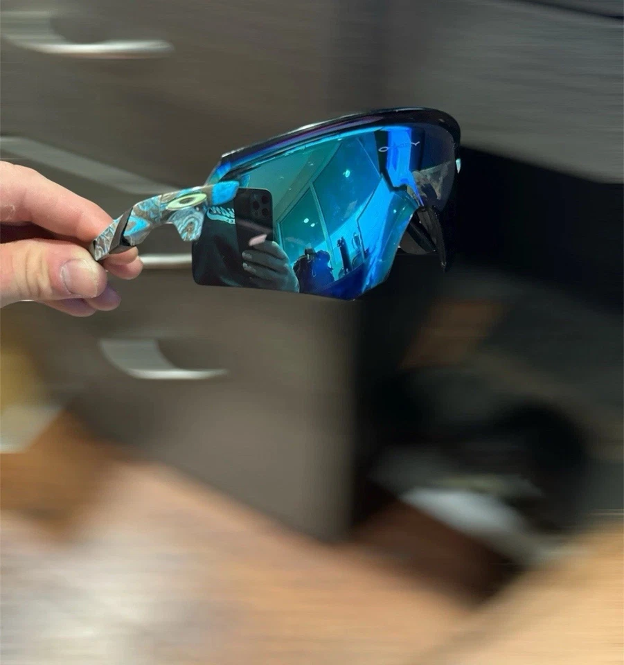 Oakley ENCODER 9471-0936 Sunglasses Sanctuary Swirl w/ Prizm Sapphire Iridium - Image 2 of 4