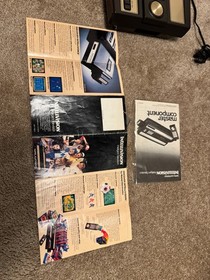 Mattel Intellivision system console system in box w/ 3 CIB video games UNTESTED